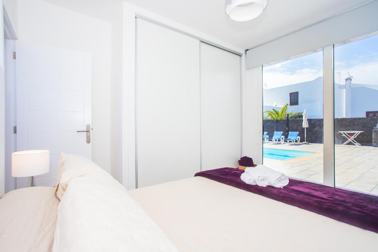 Eslanzarote Eco Villa Tony, Heated Pool, Jacuzzi, Sat Tv, Super Wifi La Costa Eksteriør billede