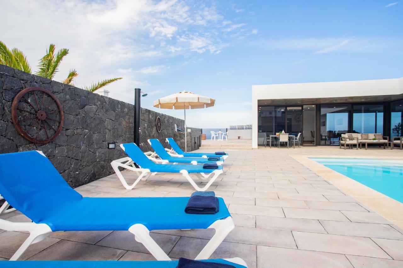 Eslanzarote Eco Villa Tony, Heated Pool, Jacuzzi, Sat Tv, Super Wifi La Costa Eksteriør billede