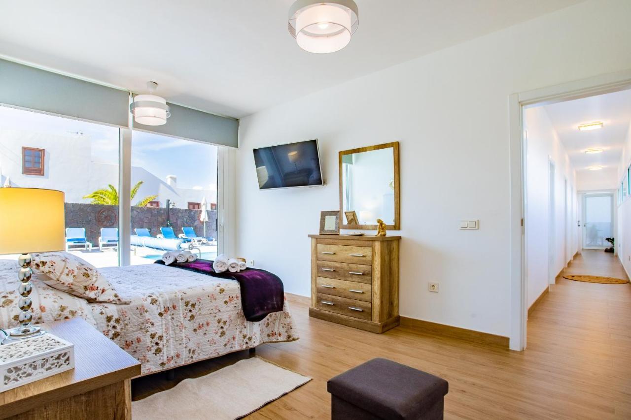 Eslanzarote Eco Villa Tony, Heated Pool, Jacuzzi, Sat Tv, Super Wifi La Costa Eksteriør billede