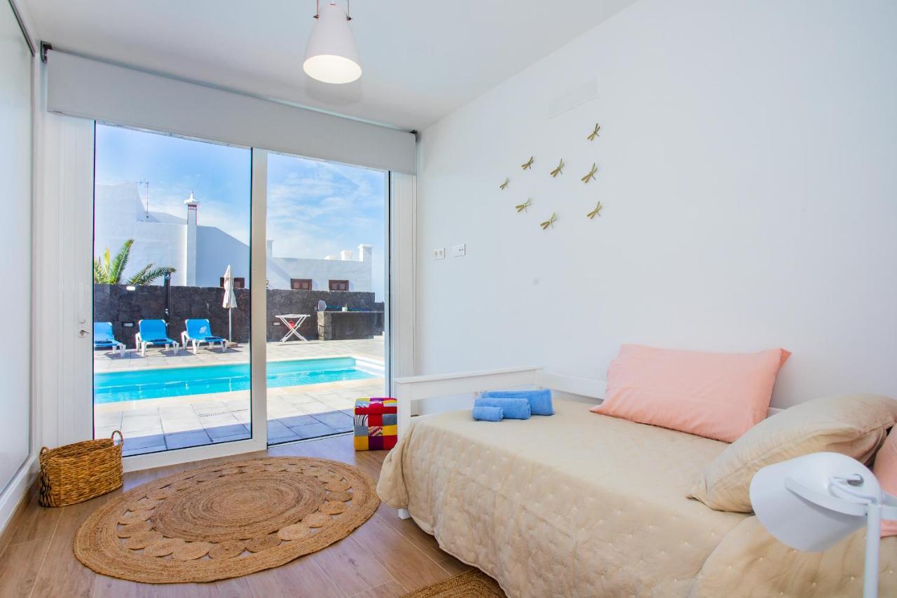 Eslanzarote Eco Villa Tony, Heated Pool, Jacuzzi, Sat Tv, Super Wifi La Costa Eksteriør billede