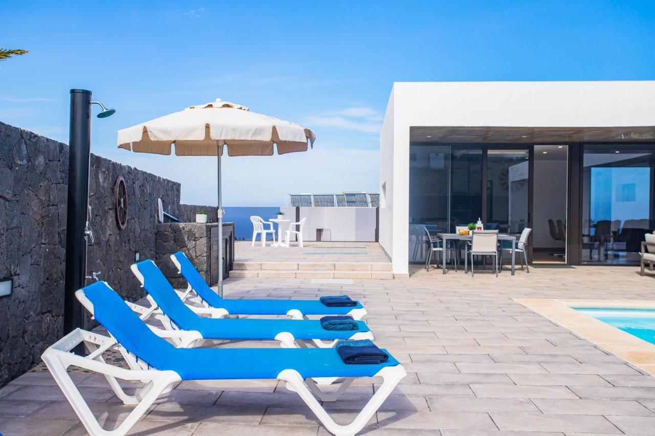 Eslanzarote Eco Villa Tony, Heated Pool, Jacuzzi, Sat Tv, Super Wifi La Costa Eksteriør billede
