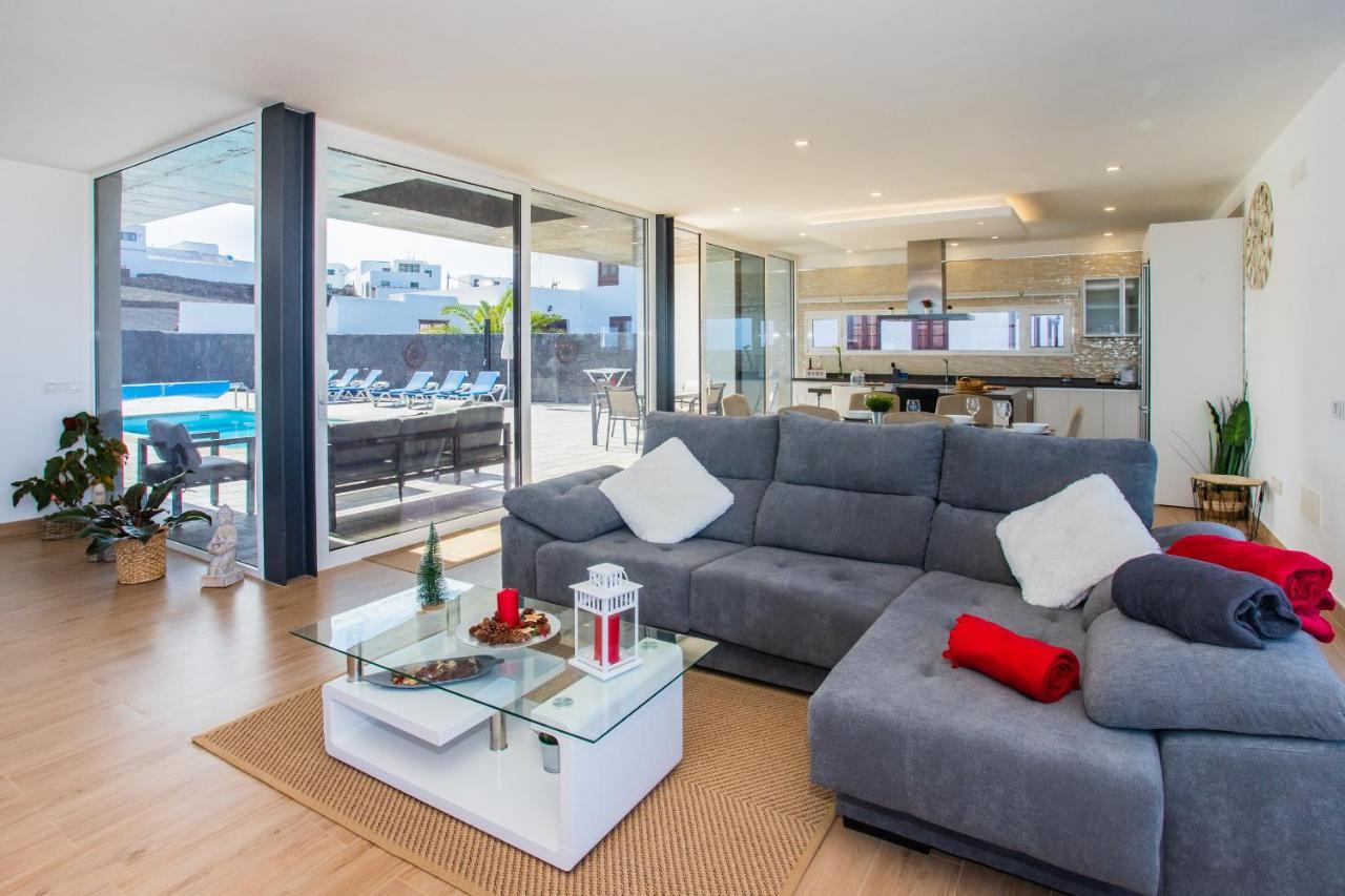 Eslanzarote Eco Villa Tony, Heated Pool, Jacuzzi, Sat Tv, Super Wifi La Costa Eksteriør billede